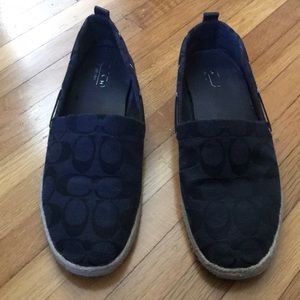 Vintage Coach Slip On Shoes